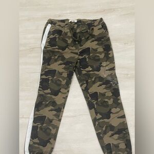 Papaya Camouflage Joggers